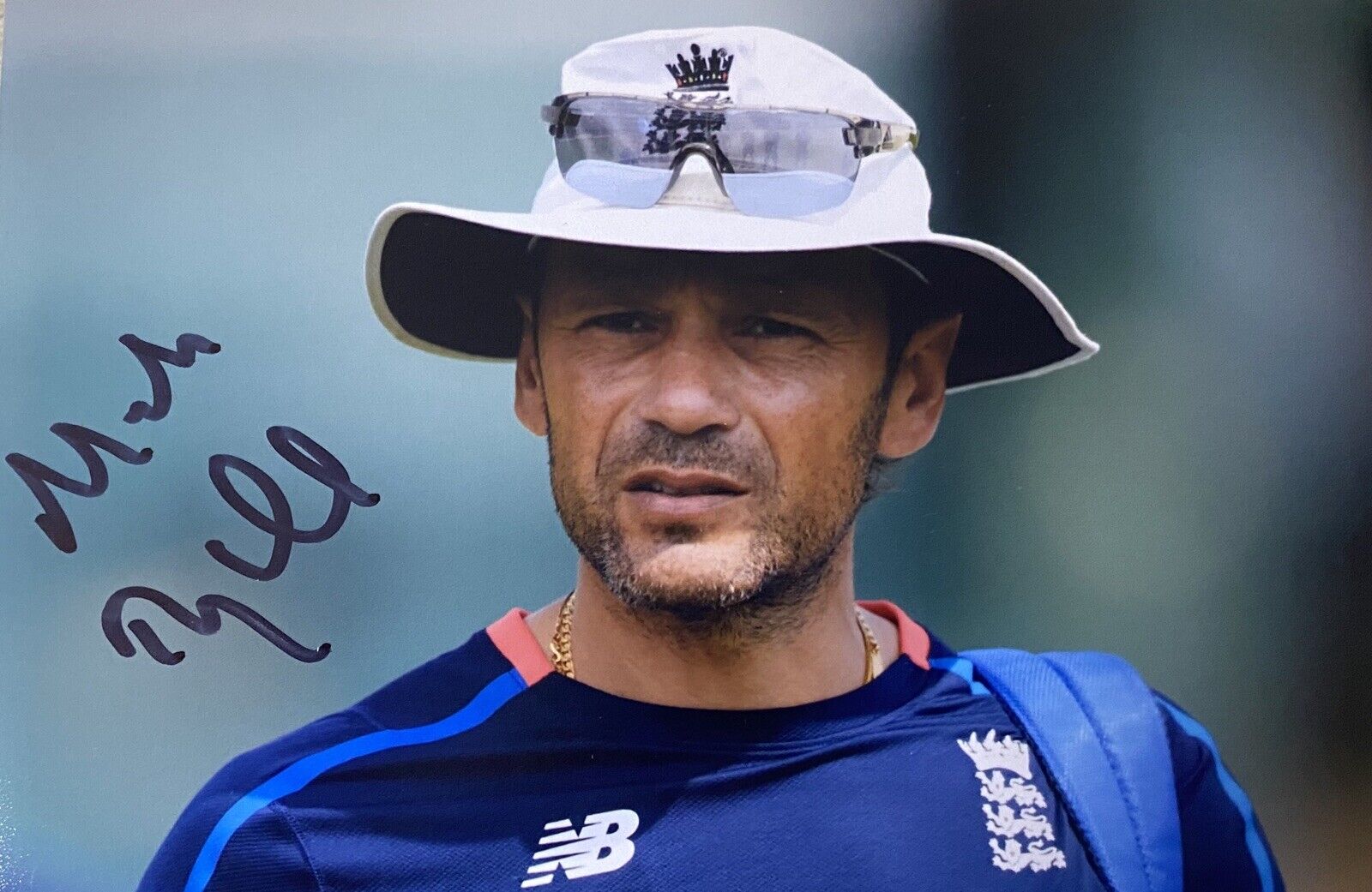 Mark Ramprakash Genuine Hand Signed England 6X4 Cricket Photo Poster painting 3