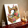 (Pre-Framed)Sewing Mechine-Special Shape Diamond Painting Kit(25x25cm)