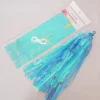 6 BAGS Flashing Film Paper Tassels Party Dessert Table Backdrop Decor