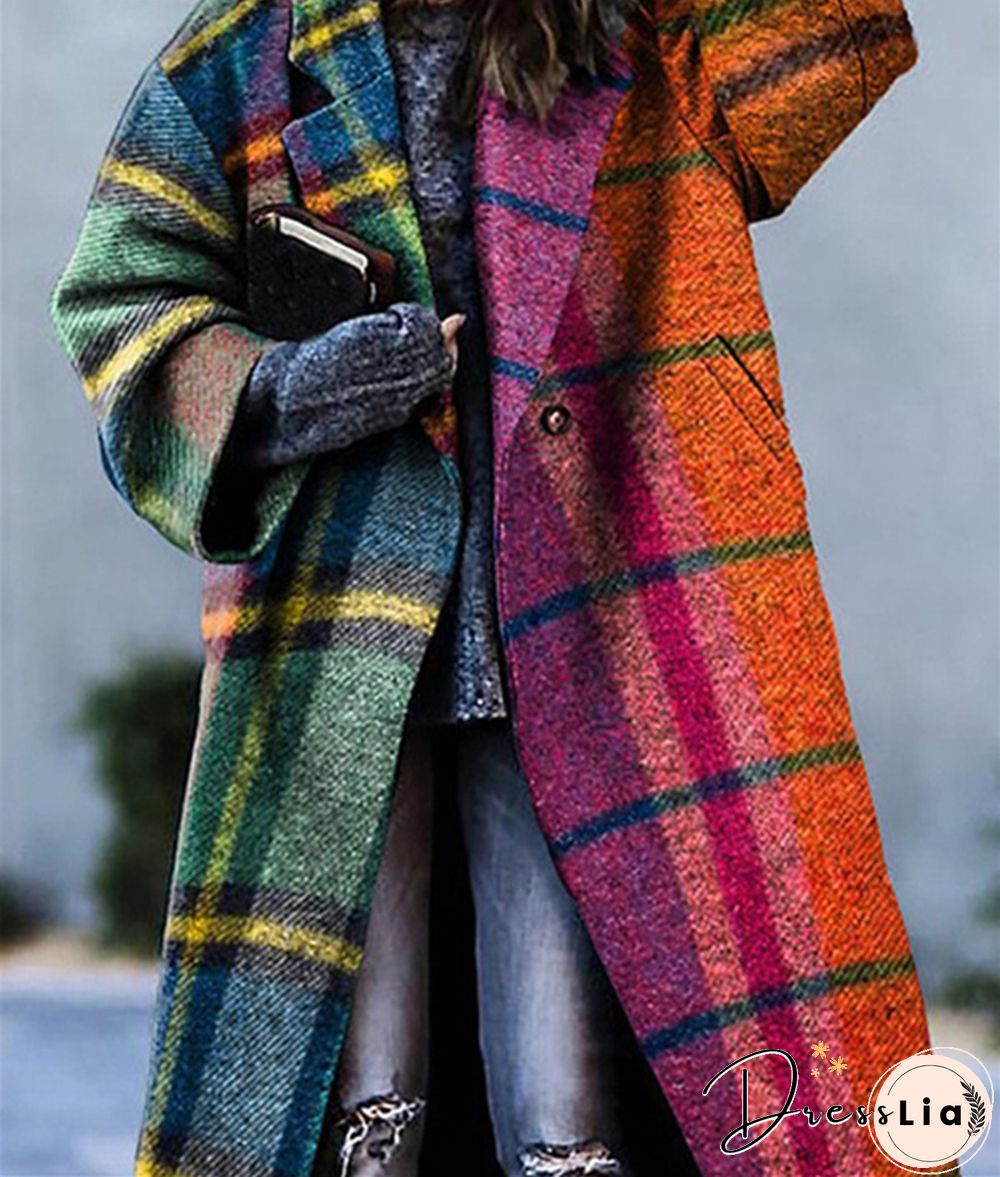 Thick Warm Woolen Blends Winter Oversized Coat