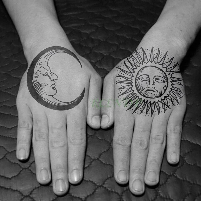 Waterproof Temporary Tattoo Sticker Skull Head Fake Tatto Flash Tatoo hand foot tatouage for Girl Men Women femme