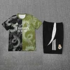2025/2026 Real Madrid Pre-Match Training Black Green Shirt+Shorts 1:1 Thai Quality