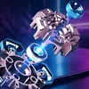 Creative Explosive Armor Fingertip Gyroscope Mechanical Deformation Rotating Finger Gyroscope Mechanical Decompression Artifact