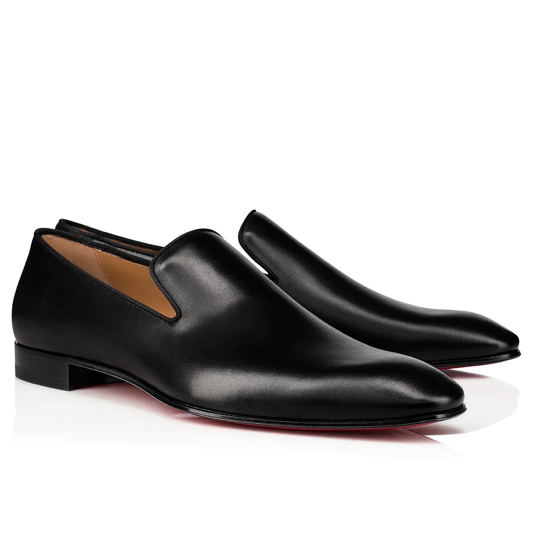 Gentleman's Oxford Shoes Red bottom Classic  Formal Shoes  Matte -vocosishoes