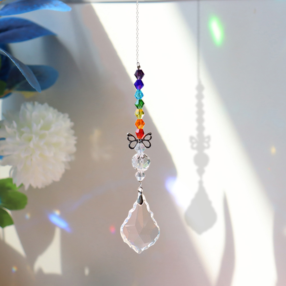 

Colorful Crystal Pendant - Art Crystal Suncatcher, 501 Original