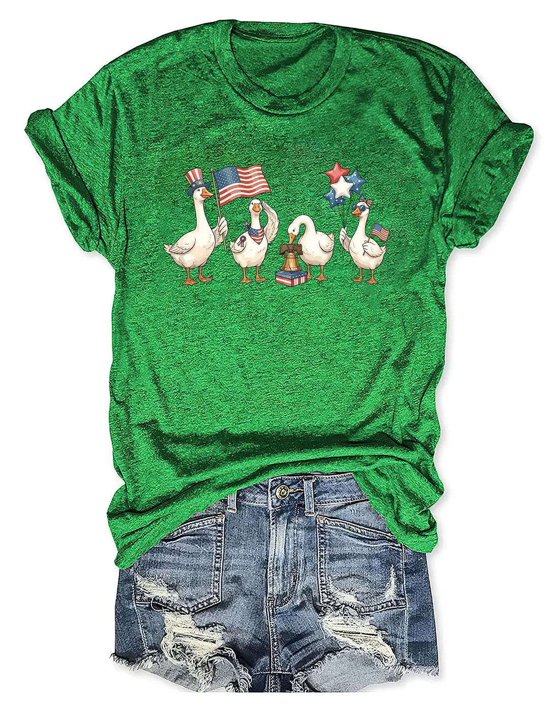 American Patriotic Goose T-shirt