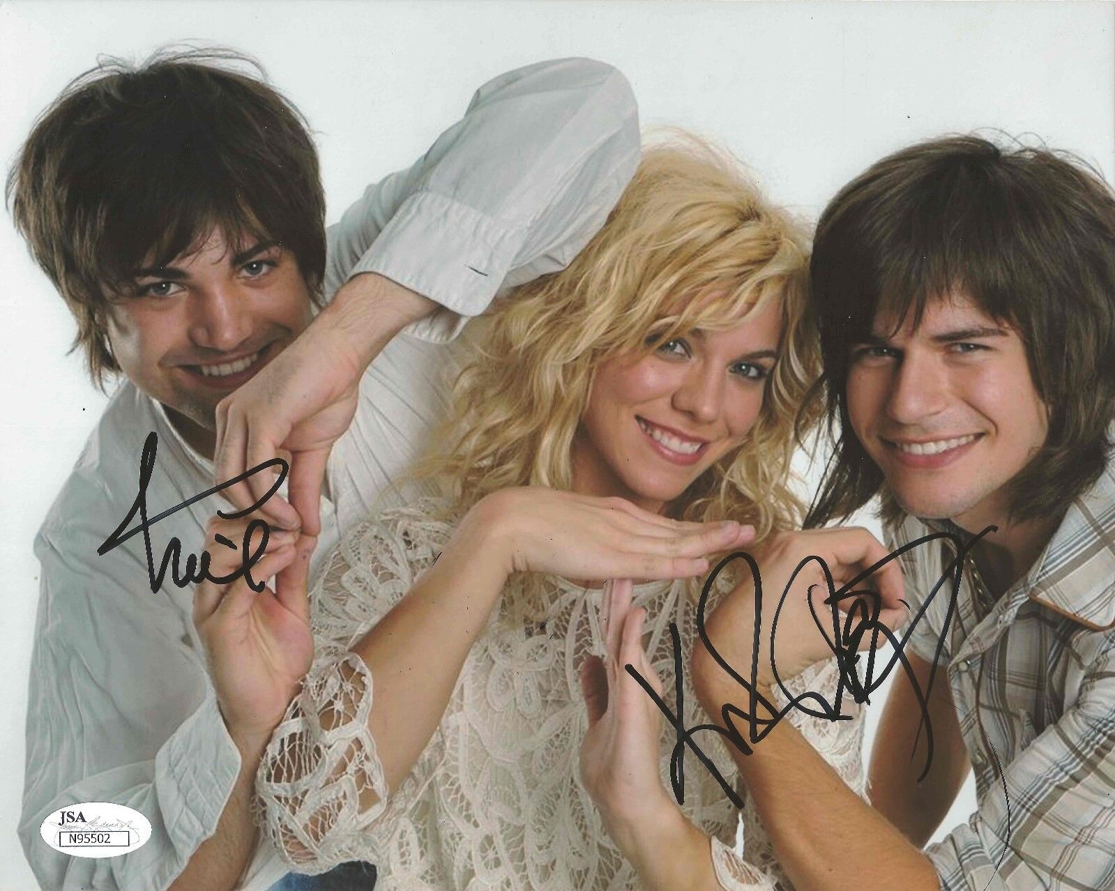 The Band Perry REAL hand SIGNED 8x10 Promo Photo Poster painting by all 3 members #2 + JSA COA