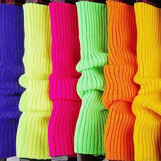 Lady Women High Socks Women Pure Colour Solid Candy Color Knit Winter Leg Warmers Loose Style Boot Socks Gift Warm boots leg