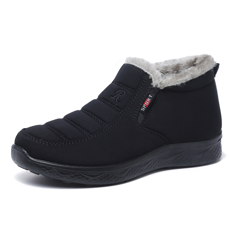 Mayfirstrecord shoes for mens dress Warm Men's Boots Snow Hiking Sneakers Winter Men's Comfortable Booties For Men Ankle Boots Unisex Working Shoes Male Footwear