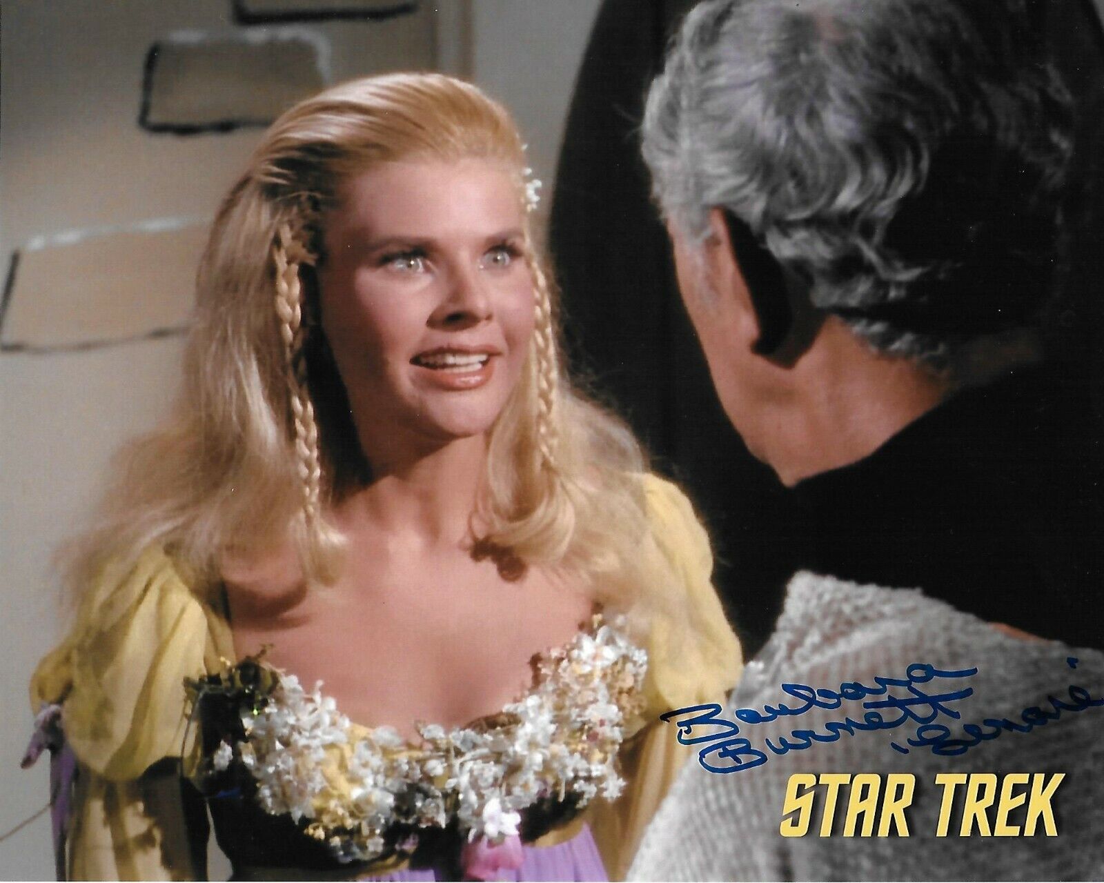 Barbara Anderson Star Trek TOS Original Autographed 8x10 Photo Poster painting #4