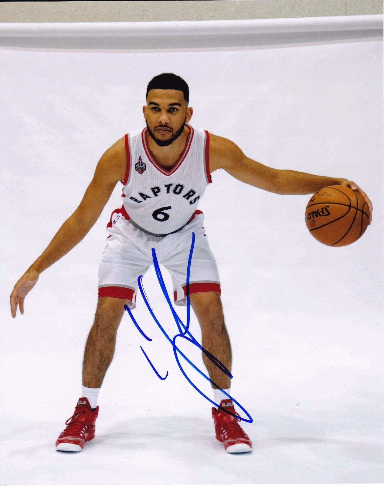 Cory Joseph autographed 8x10 Toronto Raptors #2  Shipping