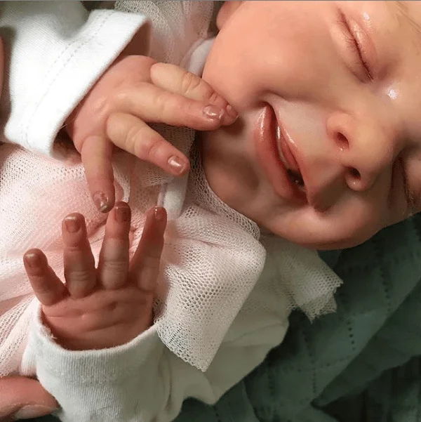 Preemie Life Like Reborn Pacifier Doll, Small April Reborns 12'' Truly Lifelike Baby Girl Dolls BiBi -Creativegiftss® - [product_tag] RSAJ-Creativegiftss®