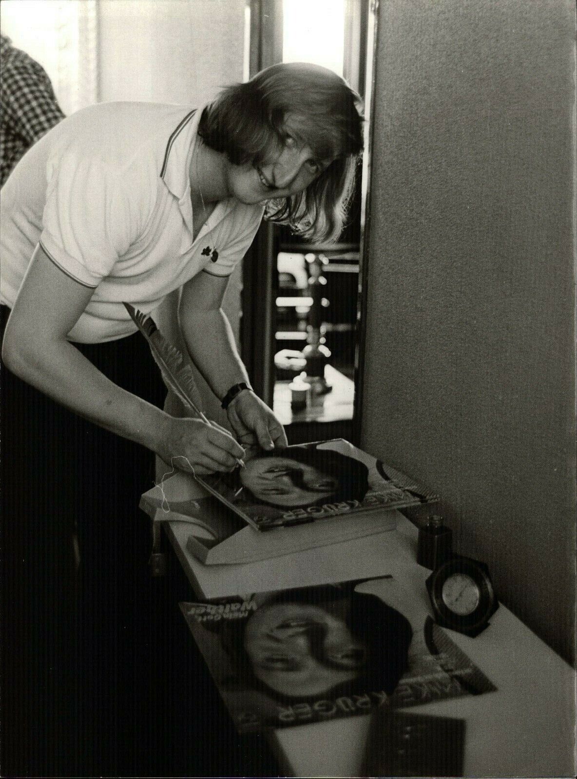 Mike Krüger - Vintage Press Photo Poster painting Norbert Unfried (U-7952