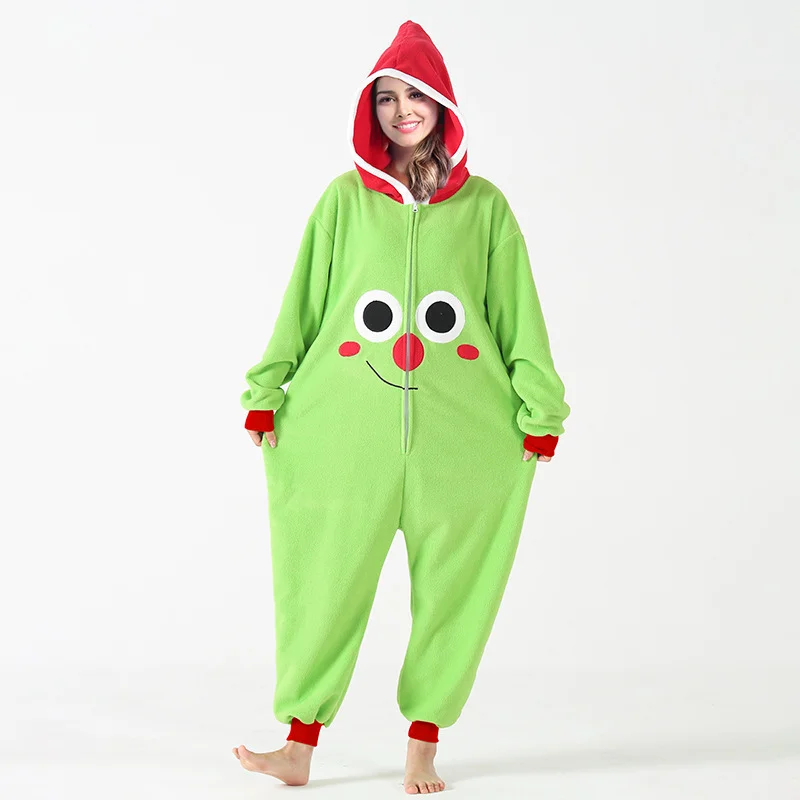 Funny Kigurumi Halloween Costume One-piece Pajamas Hooded Costume Cute Loungewear Novameme