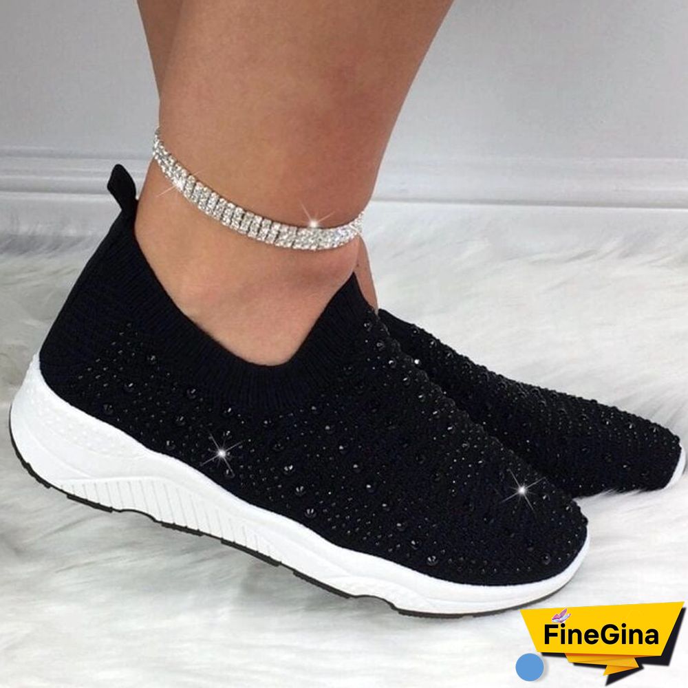 Women Breathable Flat Shoes Casual Shoes
