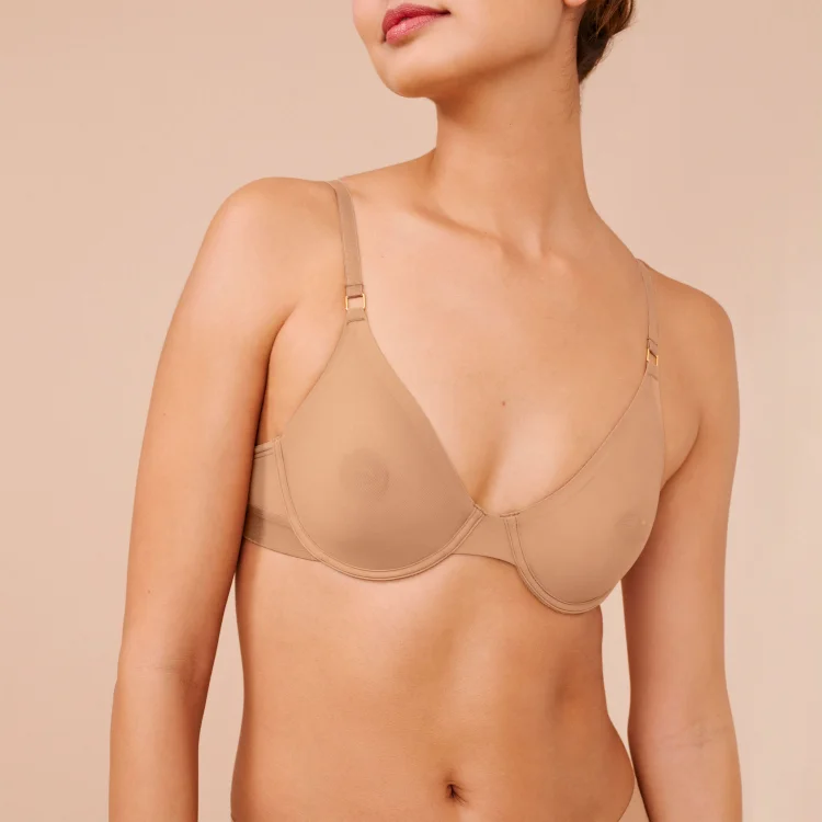 Ultra Fine Unlined Bra Tuscan