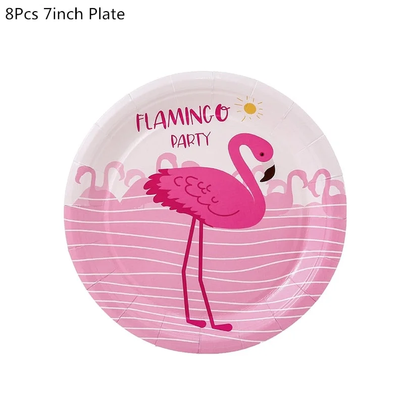 Hawaii Party Luau Flamingo Party Decorations Pineapple Summer Tropical Party Supplies Hawaiian Birthday Party Decor Wedding