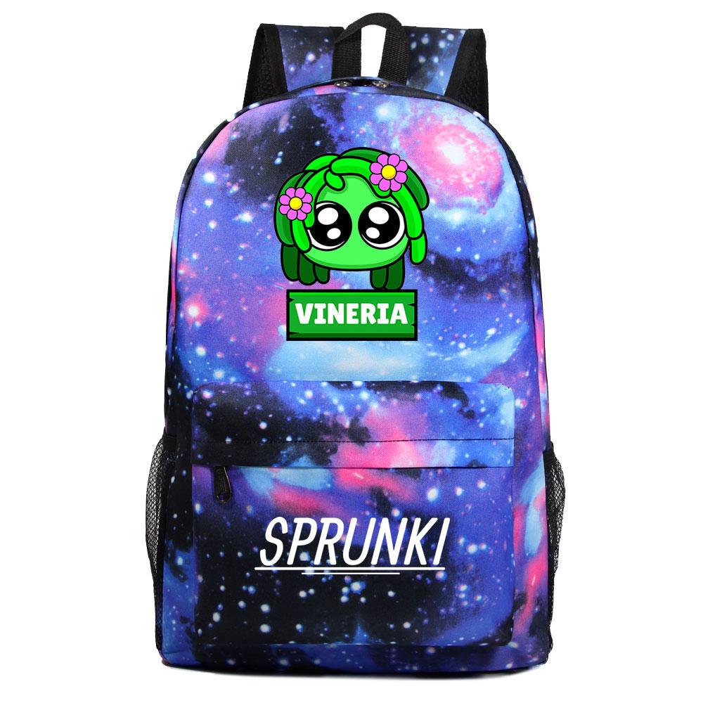 Mayoulove Sprunki Backpack Lightweight Design with Multiple Pockets for School and Outdoor Activities-Mayoulove