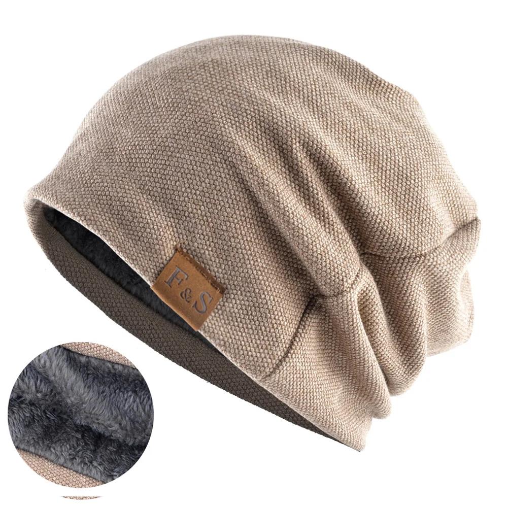 Men Vintage Warm Knitted Beanie Hat Outdoor Tactical Hat、、URBENIE
