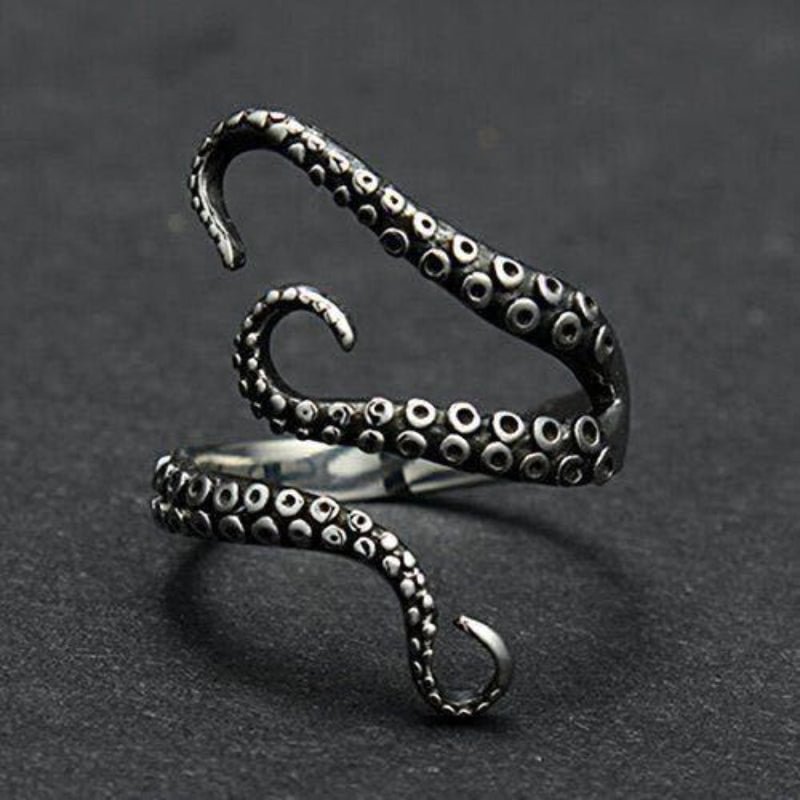 Octopus Tentacles Design Chic Ring