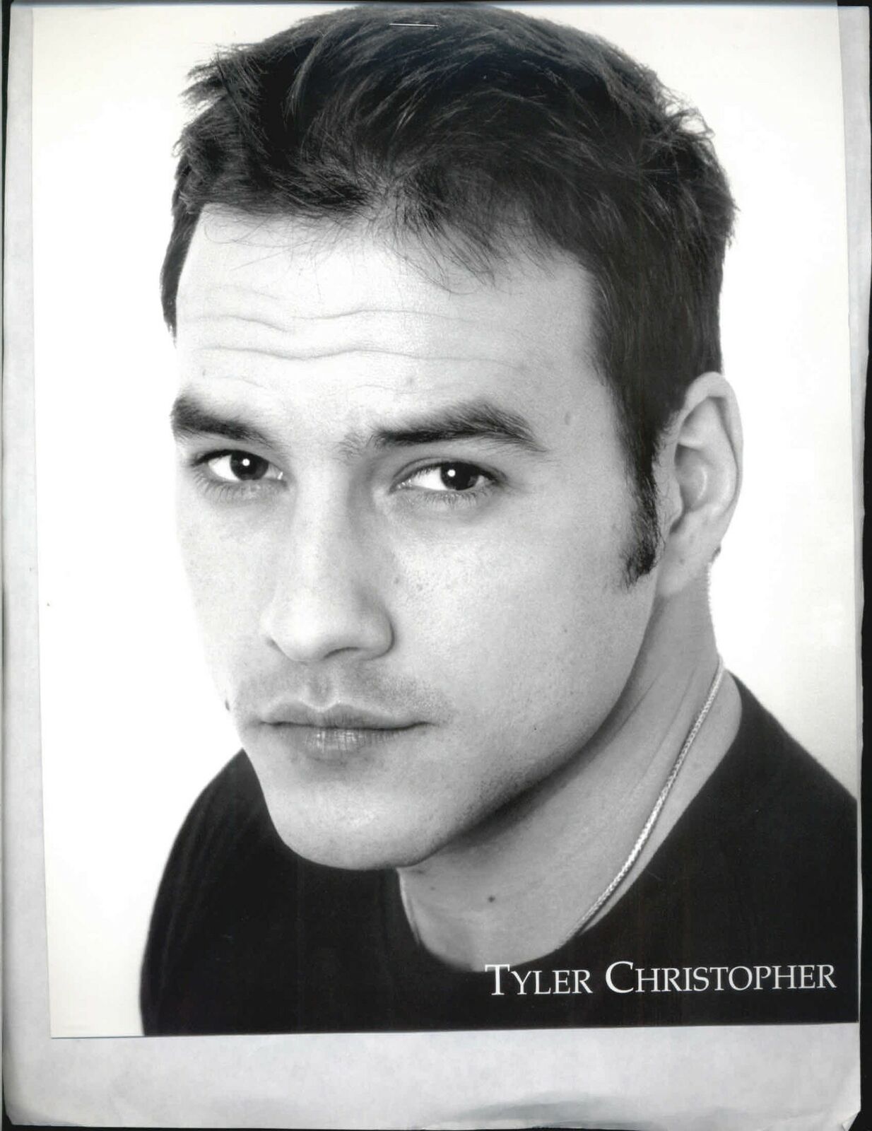 Tyler Christopher - 8x10 Headshot Photo Poster painting with Resume - General Hospital