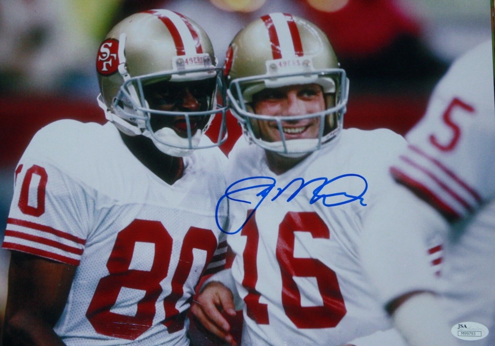 Autographed Joe Montana San Francisco 49ers 11x14 Photo Poster painting - JSA Certified