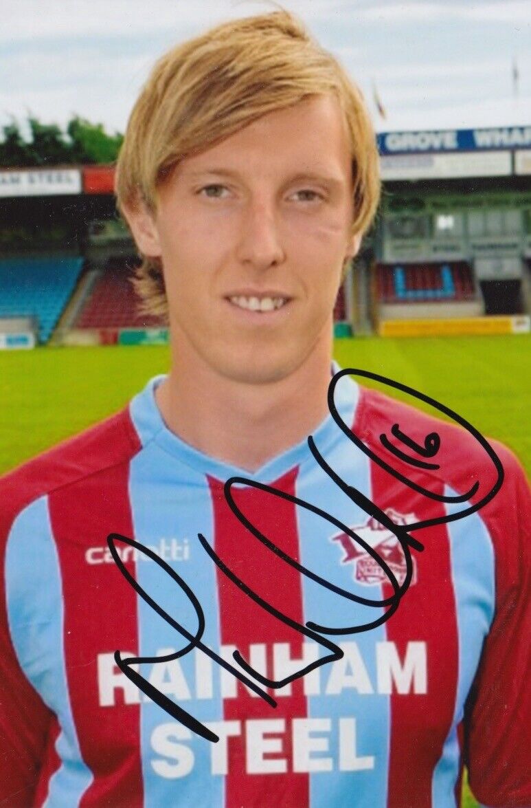 MARTYN WOOLFORD HAND SIGNED 6X4 Photo Poster painting - FOOTBALL AUTOGRAPH - SCUNTHORPE UNITED.