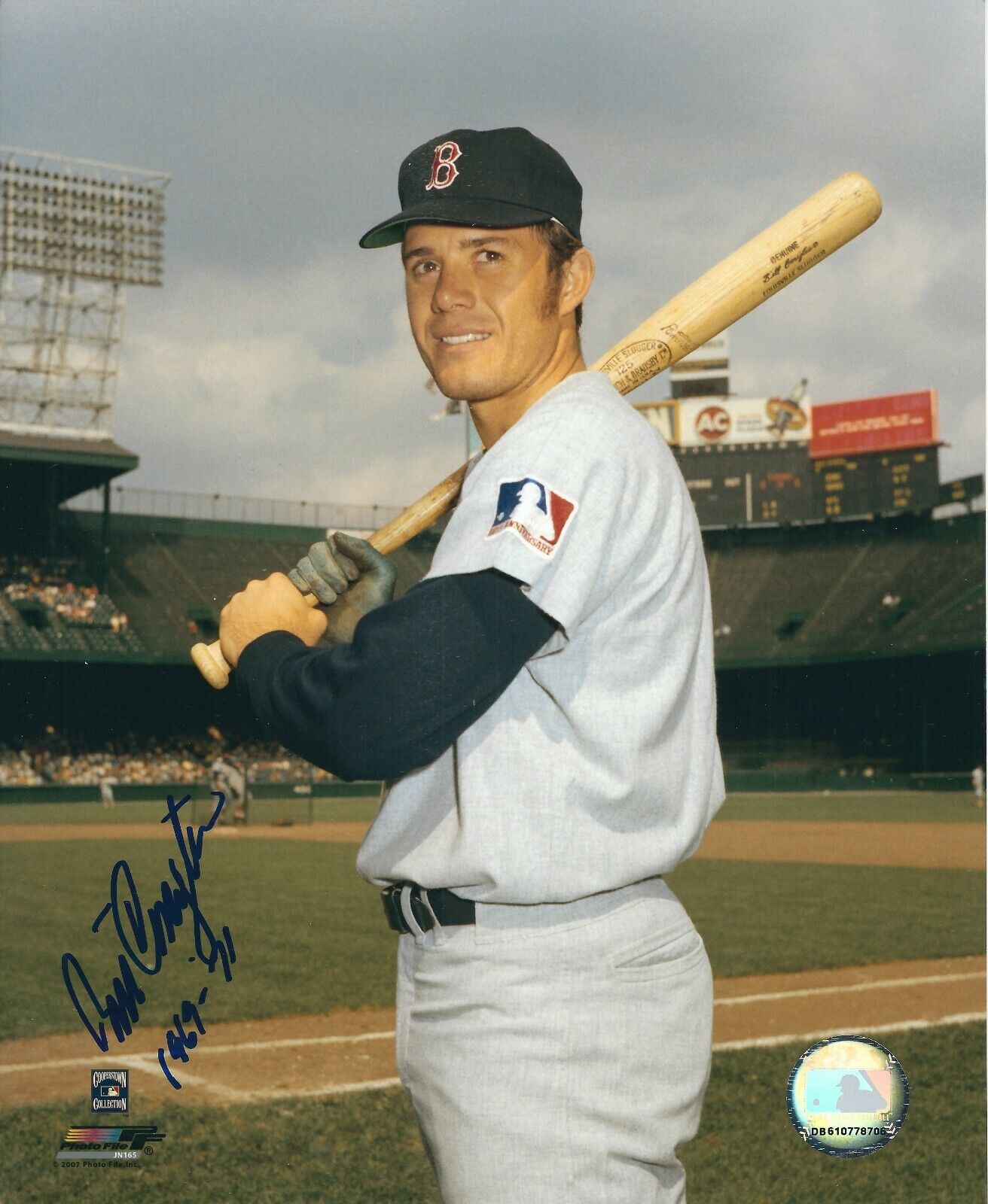 Signed 8x10 BILLY CONIGLIARO Boston Red Sox Autographed Photo Poster painting - COA