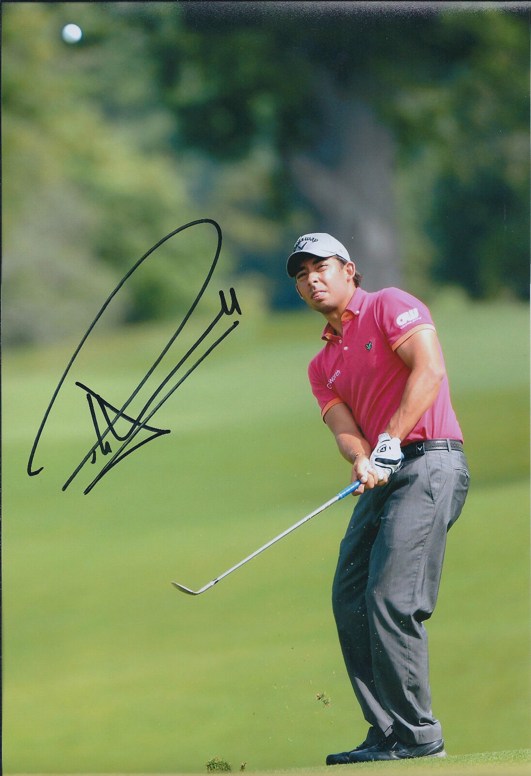 Pablo Larrazabal SIGNED Autograph 12x8 Photo Poster painting AFTAL COA French Open WINNER GOLF