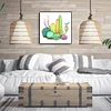 Diamond Painting -DIY Round Drill Cactus