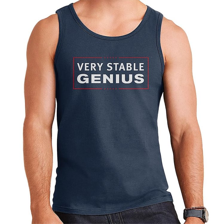 Donald Trump Very Stable Genius Men's Vest