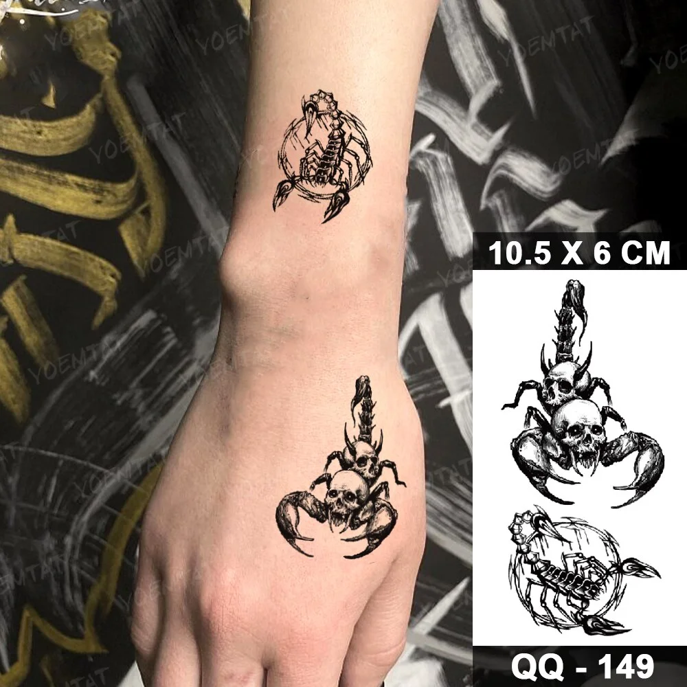 Sdrawing Temporary Tattoo Stickers Butterfly Flower Realistic Sexy Flash Tatoo Women Men Arm Waist Line Body Art Fake Tatto Cool