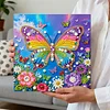 Butterfly Art Diamond Painting Kit for Adults Home Decor 25x25cm With Frame