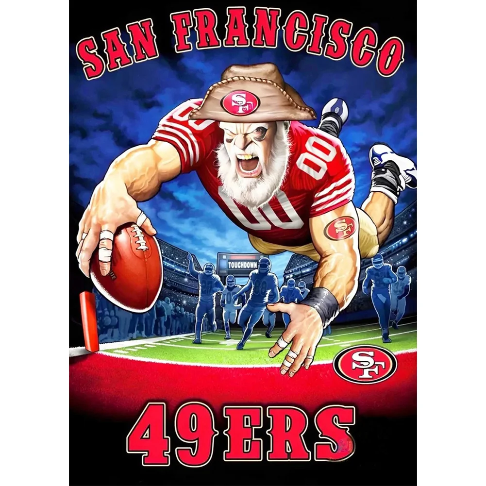 San Francisco 49ers Diamond Art Craft Kit