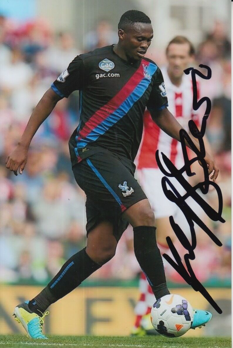 CRYSTAL PALACE HAND SIGNED KAGISHO DIKGACOI 6X4 Photo Poster painting.