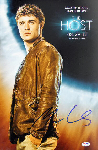 Max Irons The Host Authentic Signed 12x18 Photo Poster painting Autographed PSA/DNA #Z57265