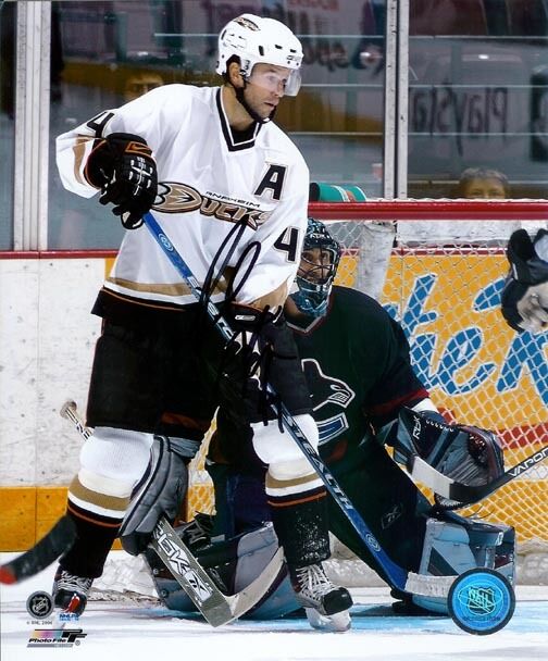 *ROB NIEDERMAYER*SIGNED*AUTOGRAPHED*Photo Poster painting*ANAHEIM*DUCKS*NHL*HOCKEY*COA*8 X 10