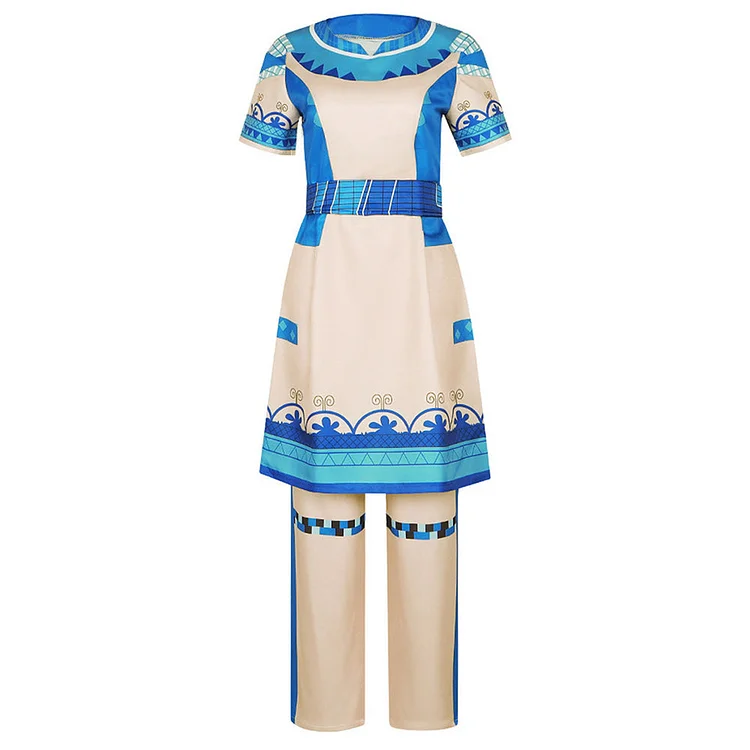 What If Season 2 (2023) Kahhori Blue Dress Outfits Cosplay Costume Halloween Carnival Suit