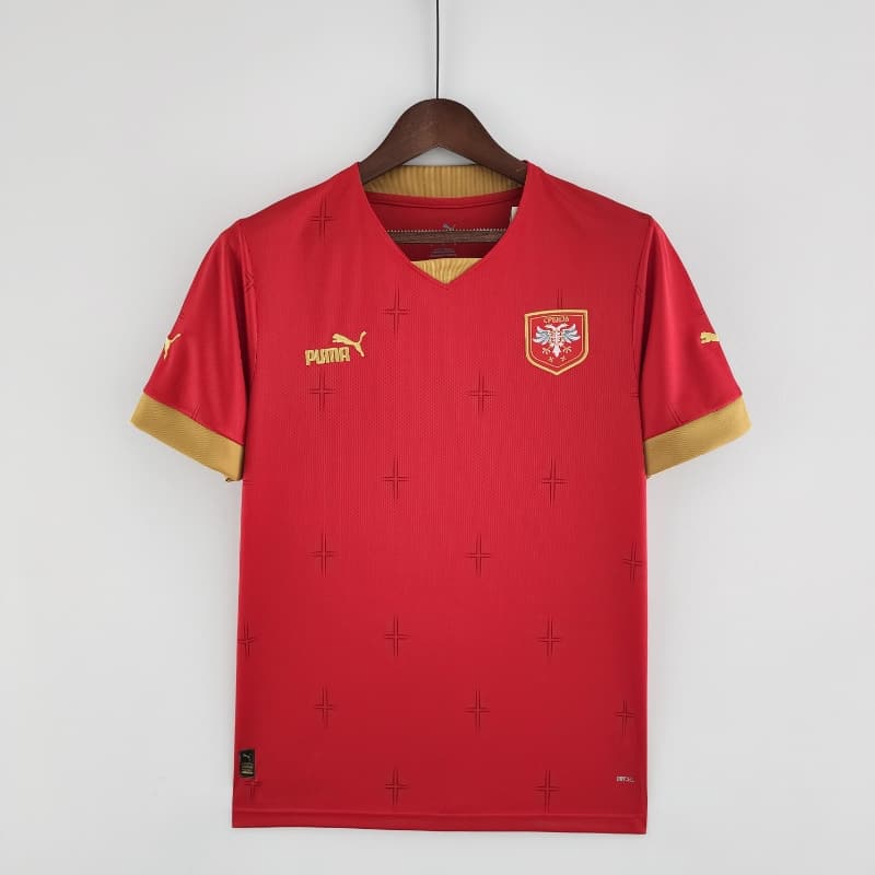 2022 World Cup Serbia Soccer Jersey Home
