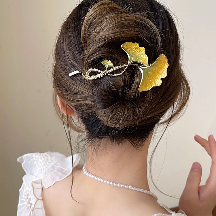 Ginkgo Biloba Hairpin KERENTILA