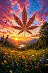 Luxury AB Velvet Diamond Painting Kit - Landscape