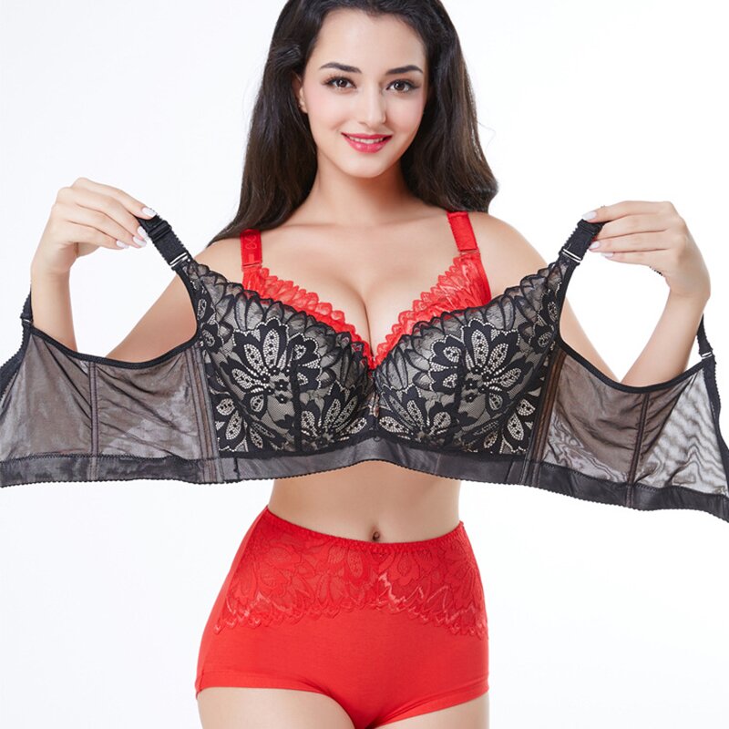 Newest plus size classic fullcup bra 52dd 52f
