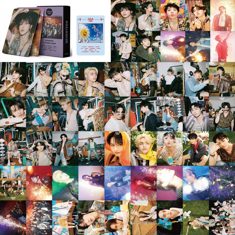 SEVENTEEN Heaven 55 Sheets Lomo Photocard officialsvtshop