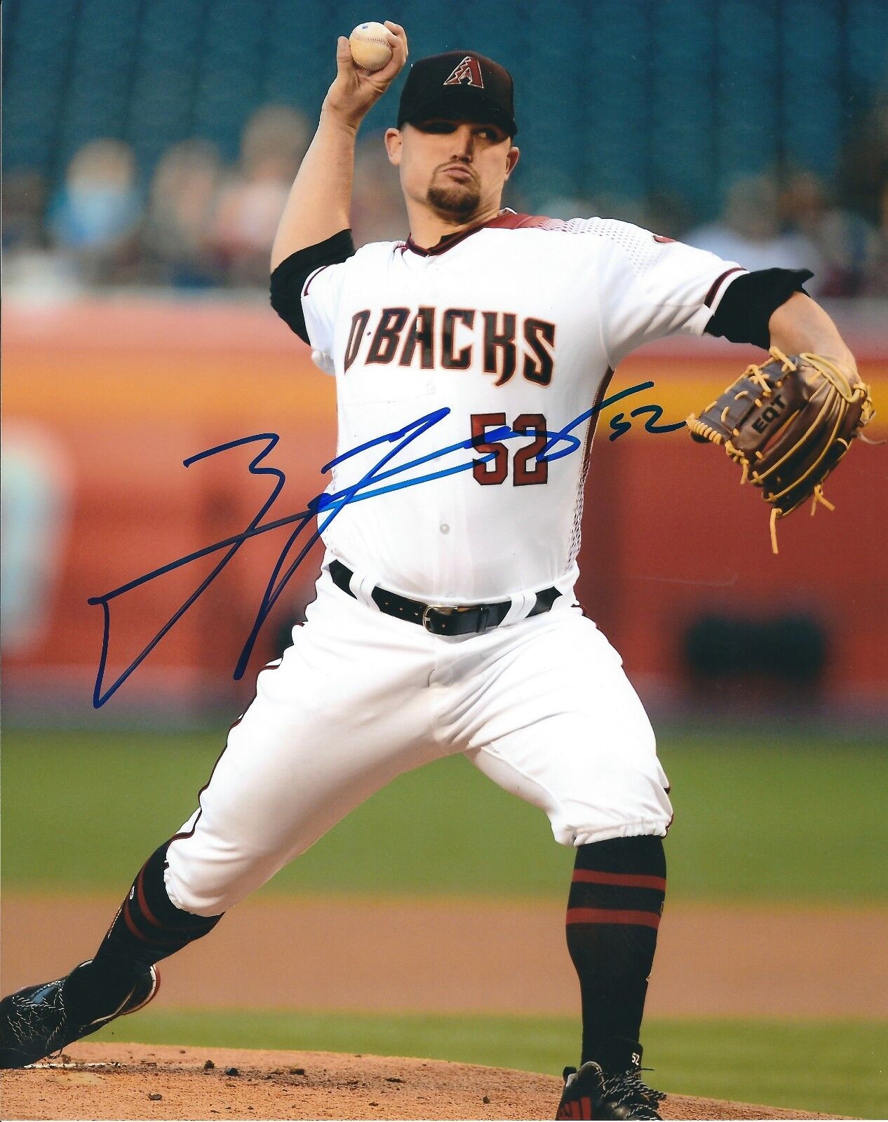 Signed 8x10 ZACK GODLEY Arizona Diamondbacks Autographed Photo Poster painting- COA