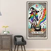 (45*75cm)Skeleton Witch - Full Square Drill Diamond Painting