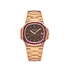 Patek Philippe Nautilus Rose Gold Ruby Bezel 5723/112R-001