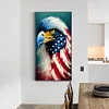 >SALE<5D DIY Full Round Drill Diamond Painting Eagle Kit Home Decoration Art Craft(3)