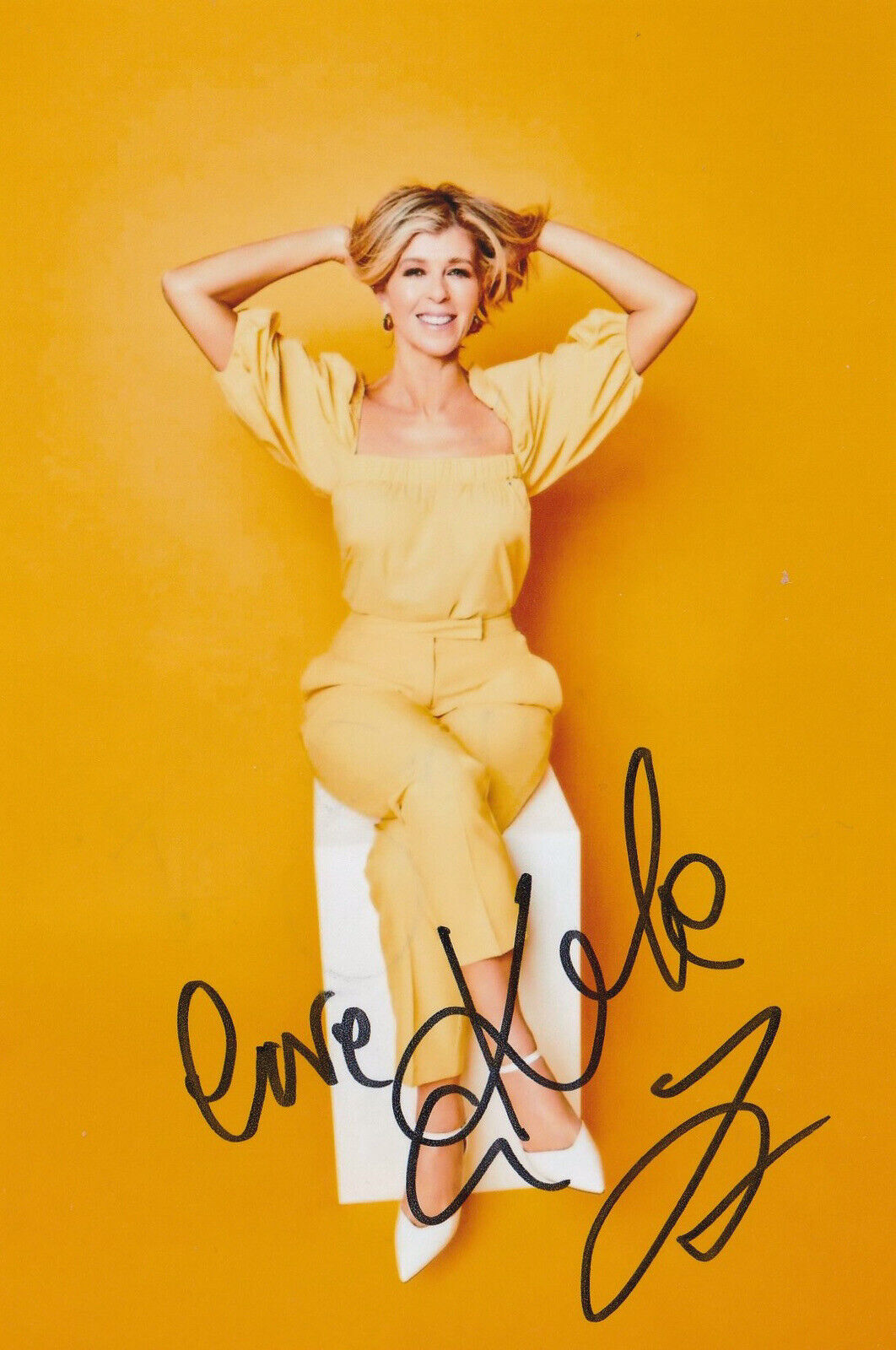 Kate Garraway Signed 6x4 Inch Photo Poster painting