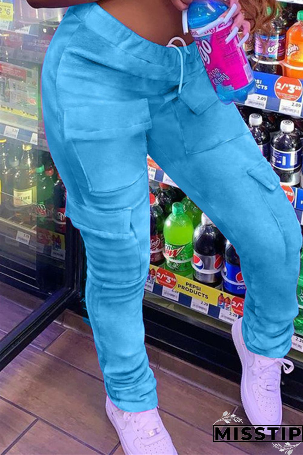 Red Street Solid Bottoms