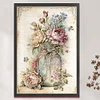 (Big Size) Retro Poster - 11CT Counted Cross Stitch 40*60cm/15.75*23.62in
